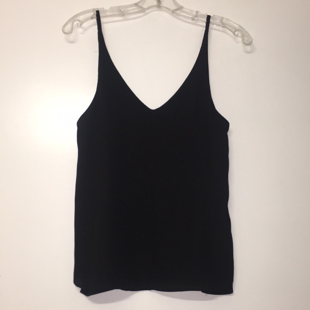 Topshop Black Dressy Tank Top